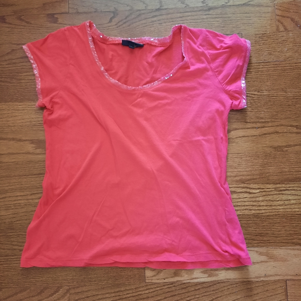 Pink top with sequins